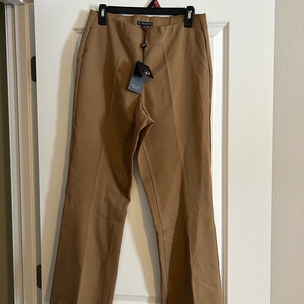 Adrianna Papell women’s camel wide leg crop